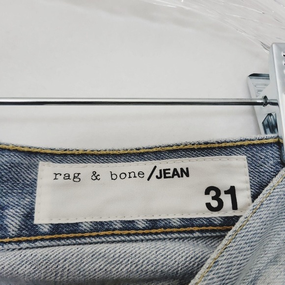 Rag & Bone Womens Union Pool Marilyn Distressed Jeans W1718K165UNI Size 31 - Picture 7 of 8